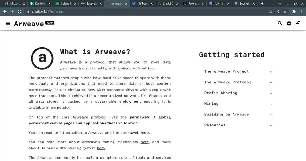 Arweave: A Revolution in Permanent Data Storage