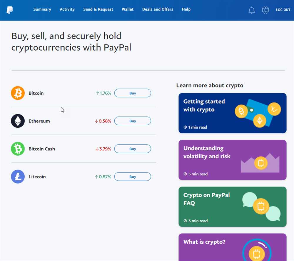 How to buy bitcoin from paypal