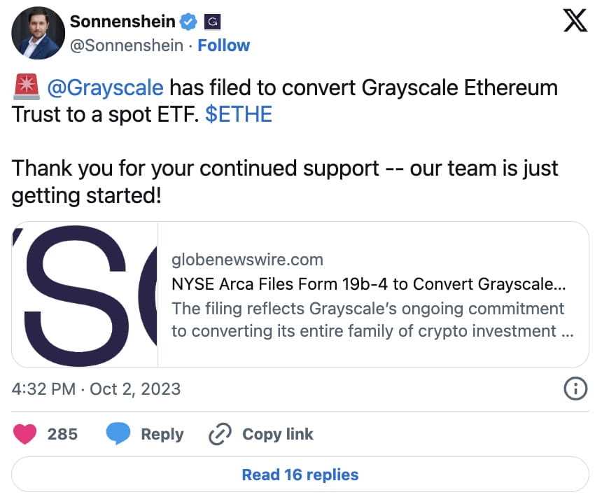 Advantages of Grayscale Ethereum Trust